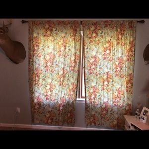Floral Curtains